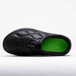 OOFOS OOcoozie Thermo Mule Women's Black -Holabird Sports SHOP 631586 2