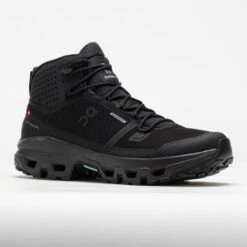 On Running On Cloudrock Mid Waterproof Men's Black/Black -Holabird Sports SHOP 631647 5