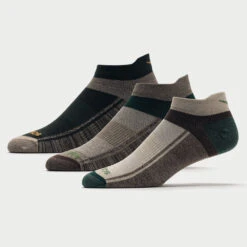 Saucony Inferno Ultralight No Show Socks 3 Pack -Holabird Sports SHOP 651194 350 1