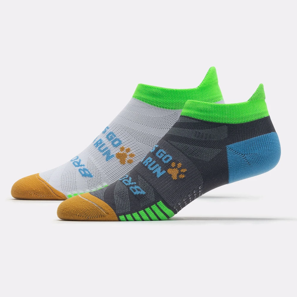 Brooks Ghost Lite No-Show Sock 2-Pack 10 Brooks Ghost Lite No-Show Sock 2-Pack - Image 10