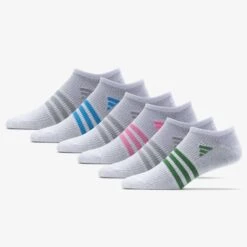 Adidas Superlite 3.0 No Show Socks 6-Pack Women's -Holabird Sports SHOP 651357 856 1