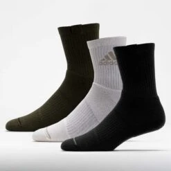 Adidas Cushioned Sport 3.0 High Quarter Socks 3-Pack Men's -Holabird Sports SHOP 651392 365 1