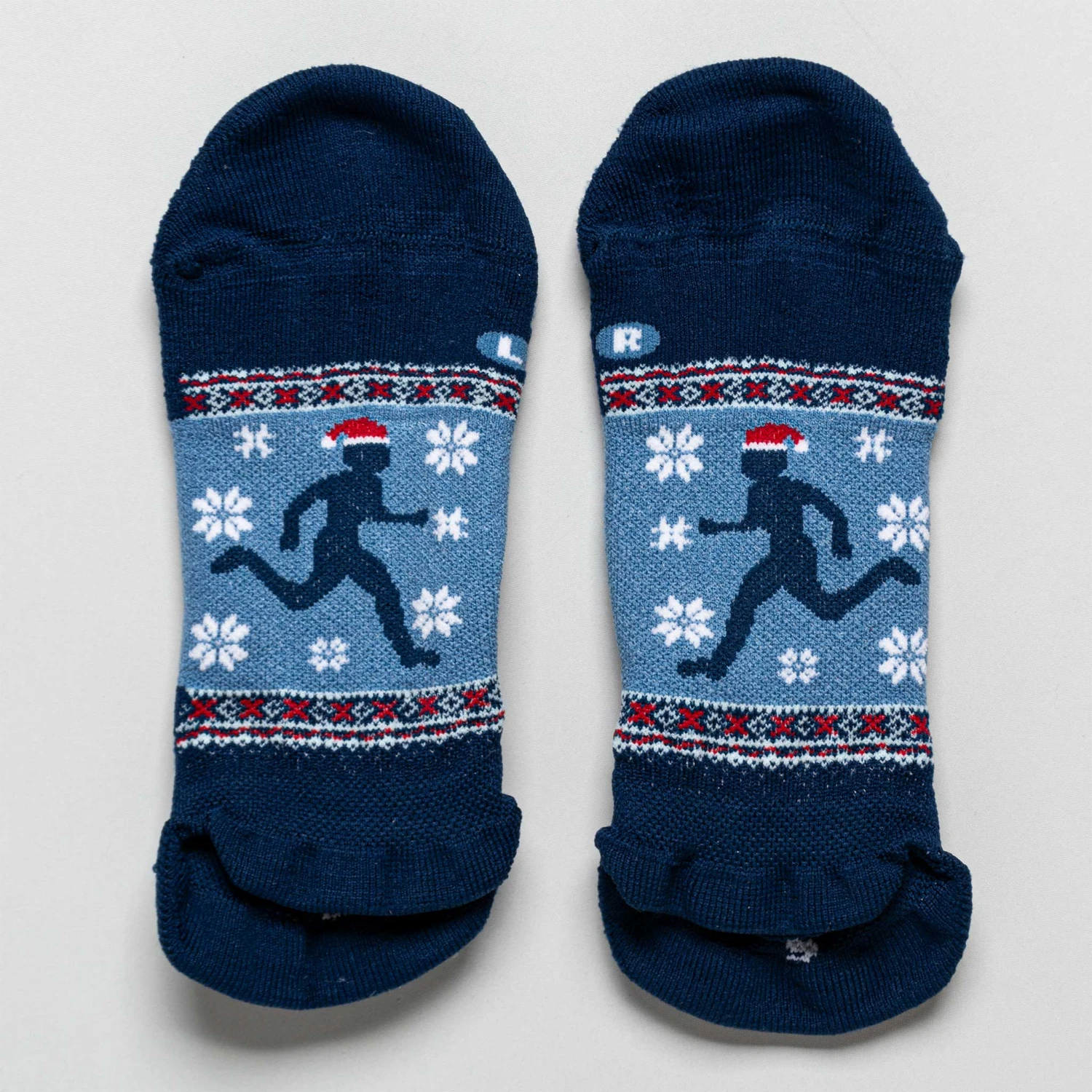 Feetures Elite Light Cushion No Show Tab Sock Holiday Run Edition 2 Feetures Elite Light Cushion No Show Tab Sock Holiday Run Edition - Image 2