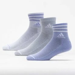 Adidas Cushioned 3-Stripe 3.0 3-Pack High Quarter Socks Women's