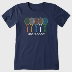 Life Is Good Tennis Spectrum Crusher-LITE Tee Women's