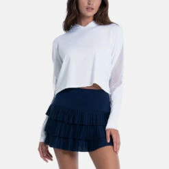 Lucky In Love Cindy Crop Hoodie Women's -Holabird Sports SHOP 758278 110 1