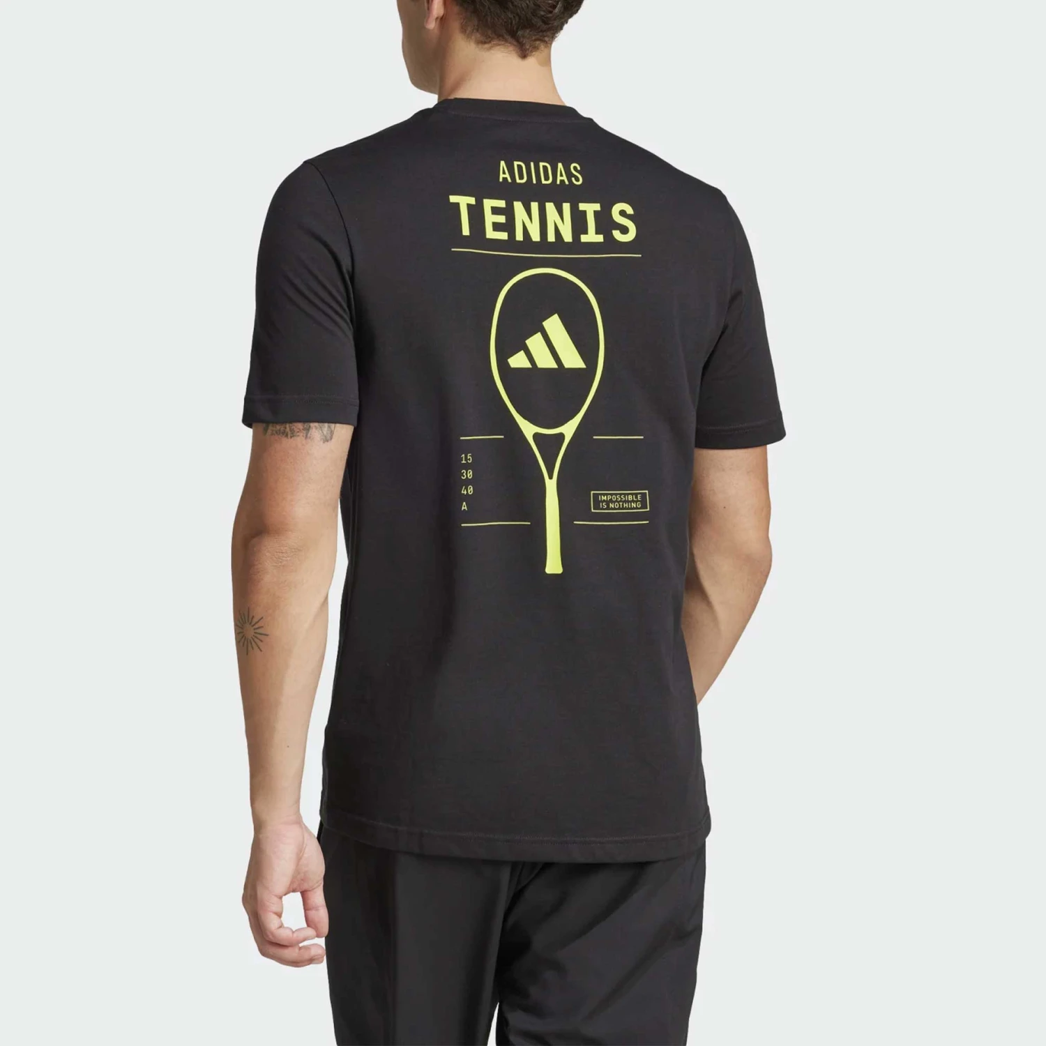 Adidas Tennis Graphic Tee 2025 Men's 2 Adidas Tennis Graphic Tee 2025 Men's - Image 2