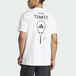 Adidas Tennis Graphic Tee 2025 Men's 11 Adidas Tennis Graphic Tee 2025 Men's -Holabird Sports SHOP 758422 408 2