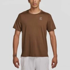 Nike Dri-FIT Advantage Short Sleeve Tennis Top Men's -Holabird Sports SHOP 758525 281 1