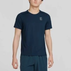 Nike Dri-FIT Advantage Short Sleeve Tennis Top Men's -Holabird Sports SHOP 758525 478 1