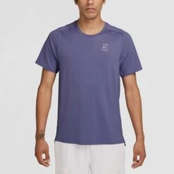 Nike Dri-FIT Advantage Short Sleeve Tennis Top Men's -Holabird Sports SHOP 758525 527 1
