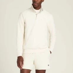 Wilson Tennis Club 1/2 Zip Mock Sweatshirt Men's -Holabird Sports SHOP 758625 gyc 1